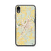 Custom Claremore Oklahoma Map Phone Case in Woodblock