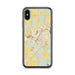 Custom Claremore Oklahoma Map Phone Case in Woodblock