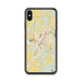 Custom Claremore Oklahoma Map Phone Case in Woodblock