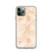 Custom Clarksville Tennessee Map Phone Case in Watercolor