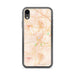 Custom Clarksville Tennessee Map Phone Case in Watercolor