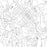Clayton North Carolina Map Print in Classic Style Zoomed In Close Up Showing Details