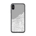 Custom Cleveland Ohio Map Phone Case in Classic