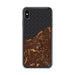 Custom Cleveland Ohio Map Phone Case in Ember