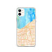 Custom Cleveland Ohio Map Phone Case in Watercolor