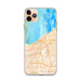 Custom Cleveland Ohio Map Phone Case in Watercolor