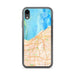 Custom Cleveland Ohio Map Phone Case in Watercolor