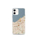 Custom Cleveland Ohio Map iPhone 12 mini Phone Case in Woodblock