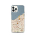 Custom Cleveland Ohio Map iPhone 12 Pro Phone Case in Woodblock