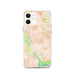 Custom iPhone 12 Clifton Virginia Map Phone Case in Watercolor