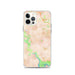 Custom iPhone 12 Pro Clifton Virginia Map Phone Case in Watercolor