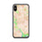 Custom iPhone X/XS Clifton Virginia Map Phone Case in Watercolor