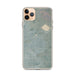 Custom iPhone 11 Pro Max Clovis California Map Phone Case in Afternoon