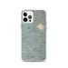 Custom iPhone 12 Pro Clovis California Map Phone Case in Afternoon