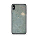 Custom iPhone XS Max Clovis California Map Phone Case in Afternoon
