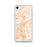 Custom iPhone SE Clovis California Map Phone Case in Watercolor