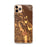 Custom iPhone 11 Pro Max Coachella California Map Phone Case in Ember