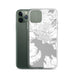 Custom Coeur d'Alene Idaho Map Phone Case in Classic