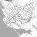 Cold Spring New York Map Print in Classic Style Zoomed In Close Up Showing Details