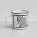 Left View Custom Cold Spring New York Map Enamel Mug in Classic