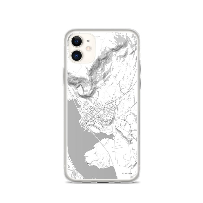 Custom iPhone 11 Cold Spring New York Map Phone Case in Classic