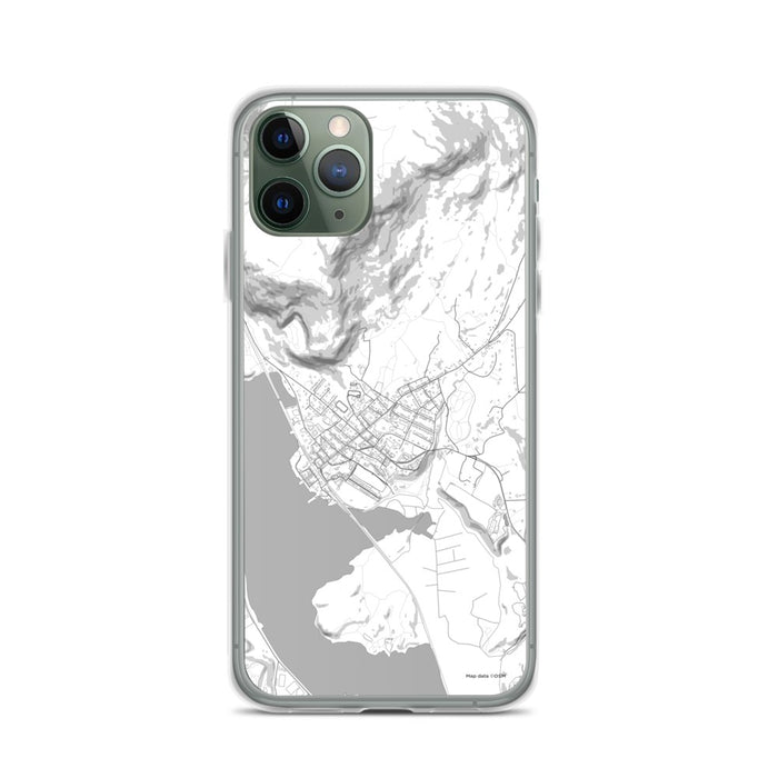 Custom iPhone 11 Pro Cold Spring New York Map Phone Case in Classic