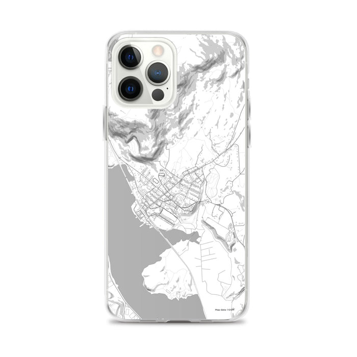 Custom iPhone 12 Pro Max Cold Spring New York Map Phone Case in Classic