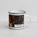 Right View Custom Cold Spring New York Map Enamel Mug in Ember