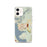 Custom iPhone 12 Cold Spring New York Map Phone Case in Woodblock