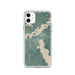 Custom iPhone 11 Coleraine Minnesota Map Phone Case in Afternoon