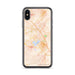 Custom College Station Texas Map Phone Case in Watercolor