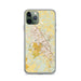 Custom College Station Texas Map Phone Case in Woodblock