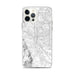 Custom Colorado Springs Colorado Map iPhone 12 Pro Max Phone Case in Classic