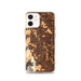 Custom Colorado Springs Colorado Map iPhone 12 Phone Case in Ember