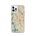 Custom Colorado Springs Colorado Map iPhone 12 Pro Phone Case in Woodblock