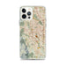 Custom Colorado Springs Colorado Map iPhone 12 Pro Max Phone Case in Woodblock