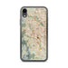 Custom Colorado Springs Colorado Map Phone Case in Woodblock