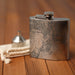 Colton California Custom Engraved City Map Inscription Coordinates on 6oz Stainless Steel Flask