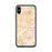 Custom iPhone X/XS Colton California Map Phone Case in Watercolor