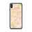 Custom iPhone XS Max Colton California Map Phone Case in Watercolor