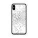 Custom Columbia South Carolina Map Phone Case in Classic