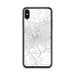 Custom Columbia South Carolina Map Phone Case in Classic