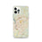 Custom Columbus Georgia Map iPhone 12 Pro Phone Case in Woodblock