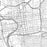 Columbus Ohio Map Print in Classic Style Zoomed In Close Up Showing Details