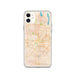 Custom Columbus Ohio Map Phone Case in Watercolor