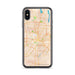 Custom Columbus Ohio Map Phone Case in Watercolor