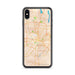 Custom Columbus Ohio Map Phone Case in Watercolor