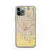 Custom Columbus Ohio Map Phone Case in Woodblock