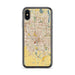 Custom Columbus Ohio Map Phone Case in Woodblock