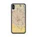 Custom Columbus Ohio Map Phone Case in Woodblock